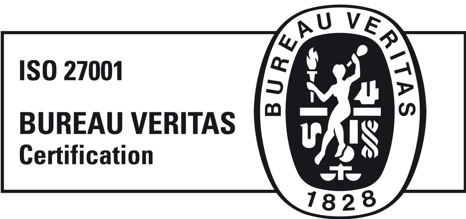 Bureau Veritas Certification ISO 27001 mark