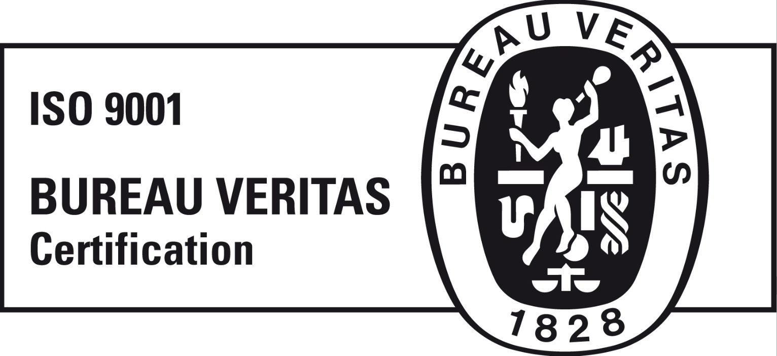 Bureau Veritas Certification ISO 9001 mark